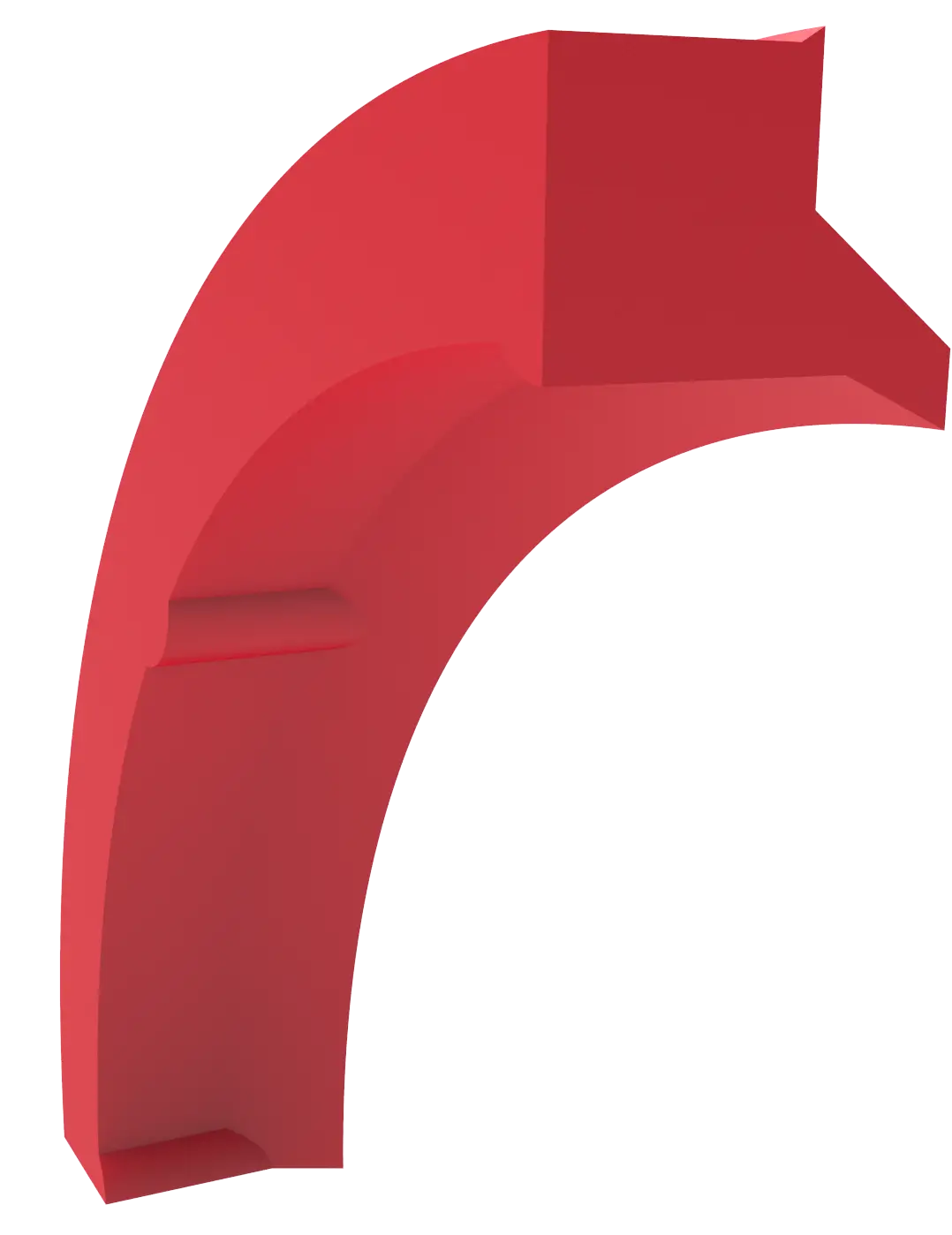 Blue wiper seal profile