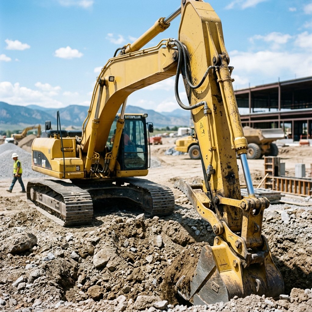 Construction equipment hydraulics