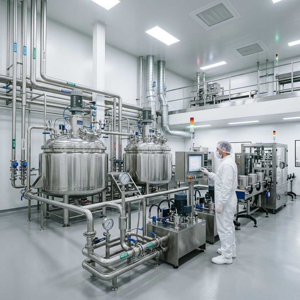 Food and pharmaceutical processing equipment